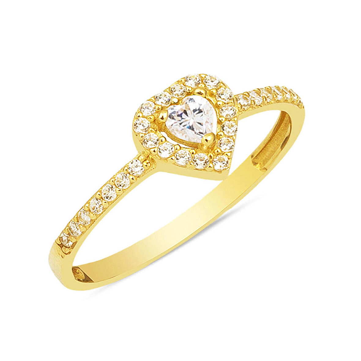 Kalpli Minimal 14 Ayar Altın Yüzük