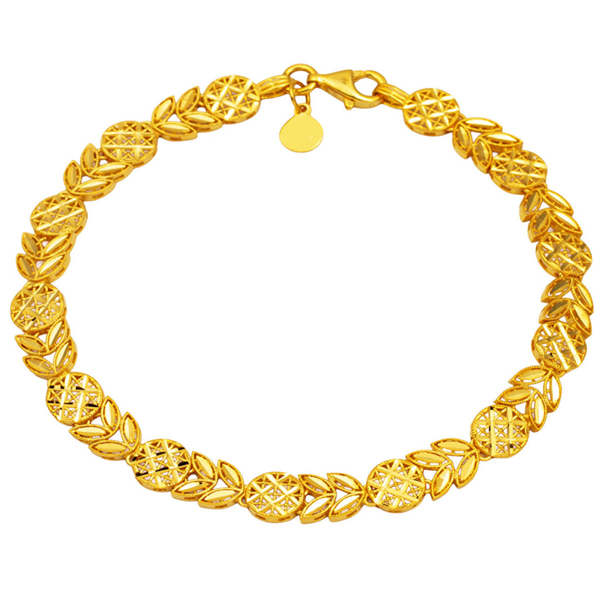 Başak Çiçeği 14 Ayar Altın Bileklik