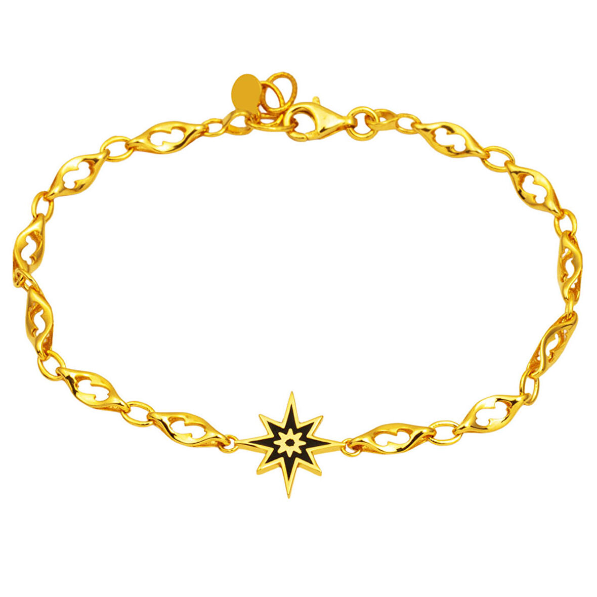 Kuzey Yıldızı 22 Ayar Altın Bileklik