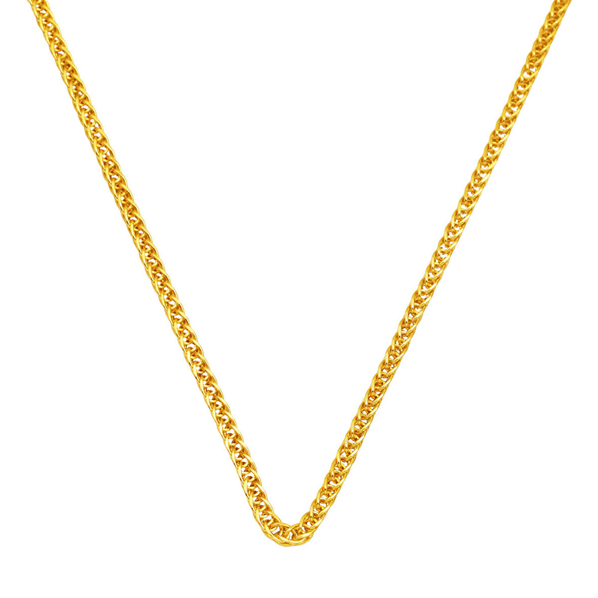 Meridyen Altın Zincir Kolye 50 cm.