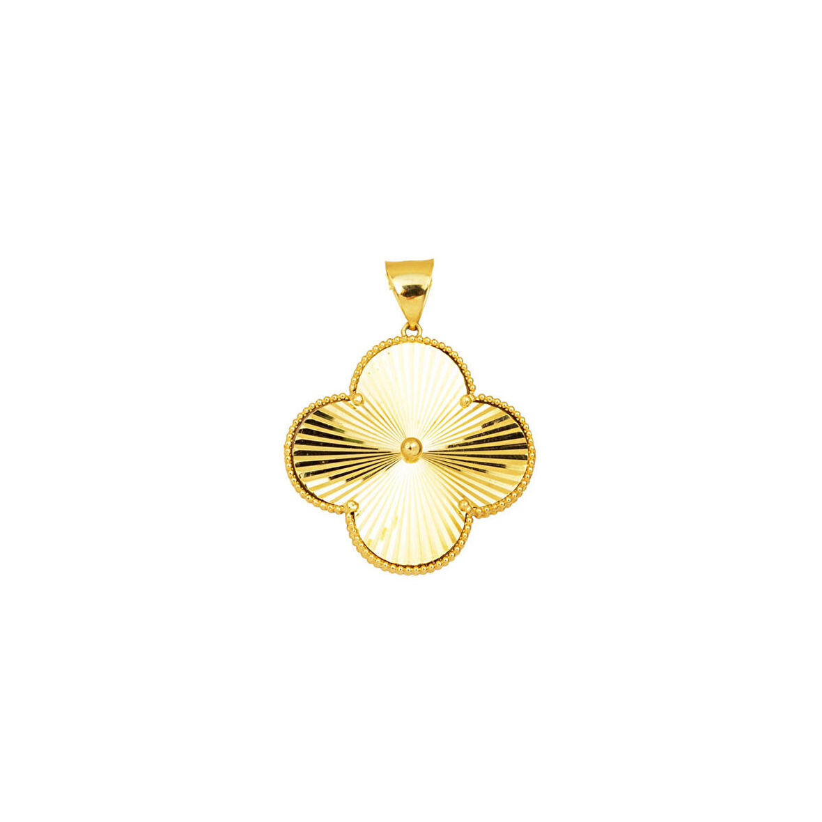 Yonca Altın Kolye Ucu 14 Ayar