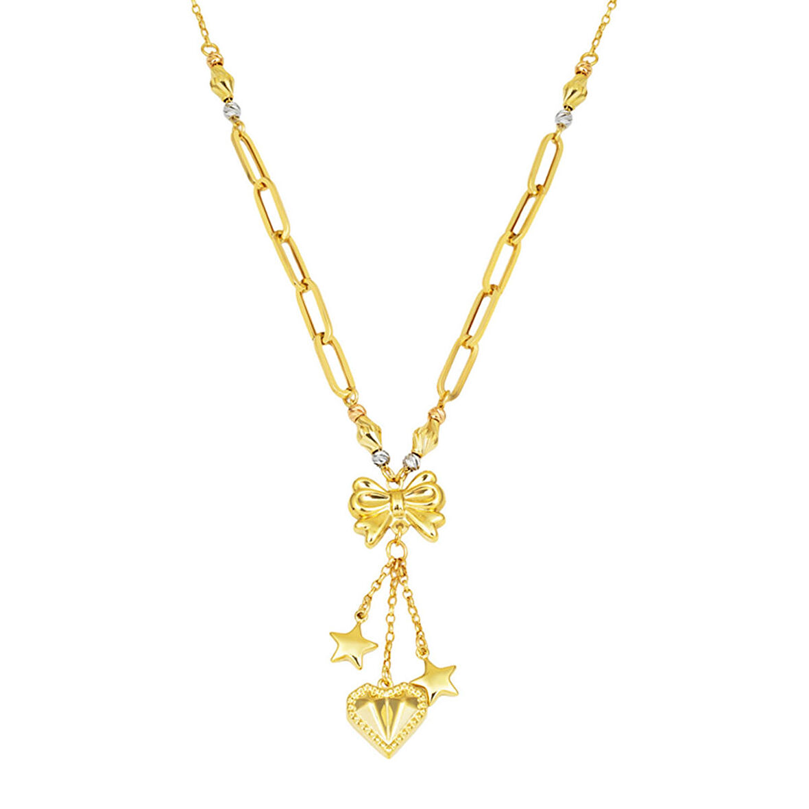 Kalpli 14 Ayar Altın Pandora Kolye