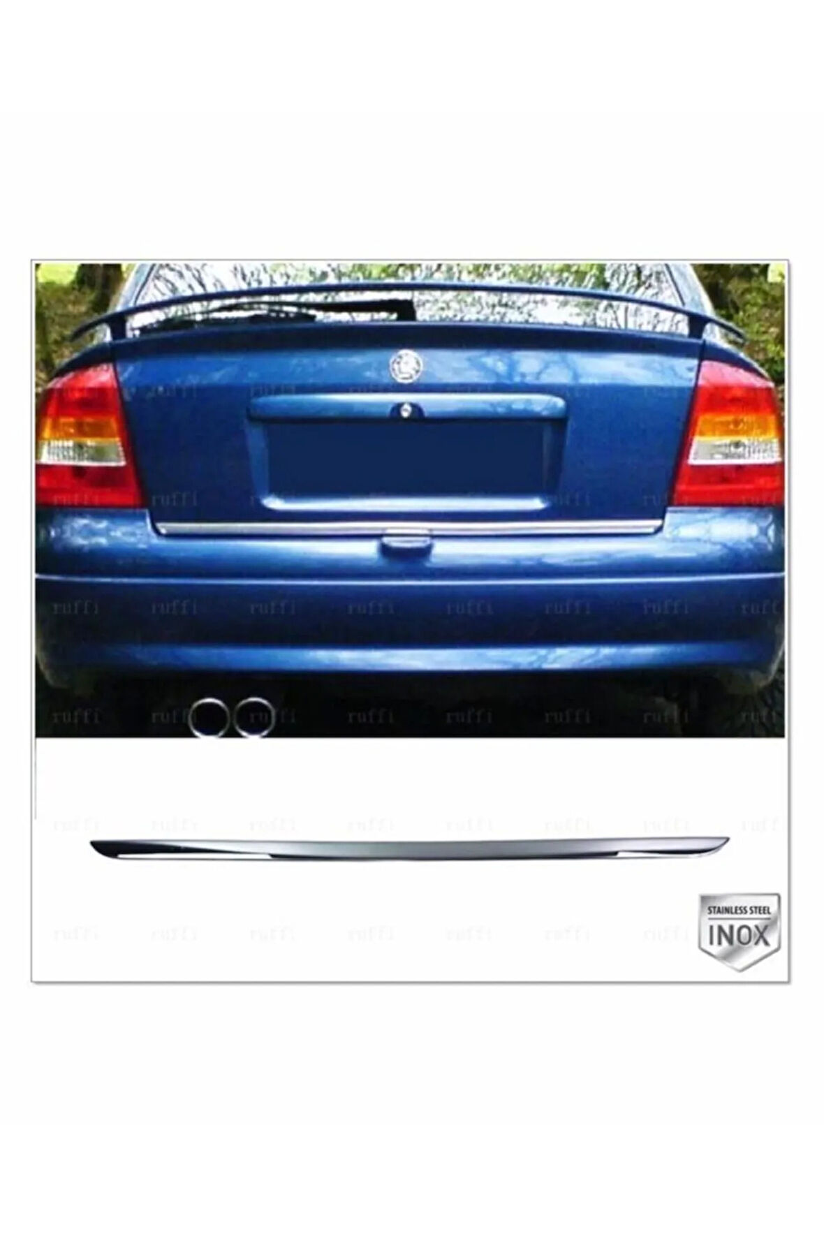 Opel Astra G Krom Bagaj Alt Çıtası 1998-2004 P.çelik