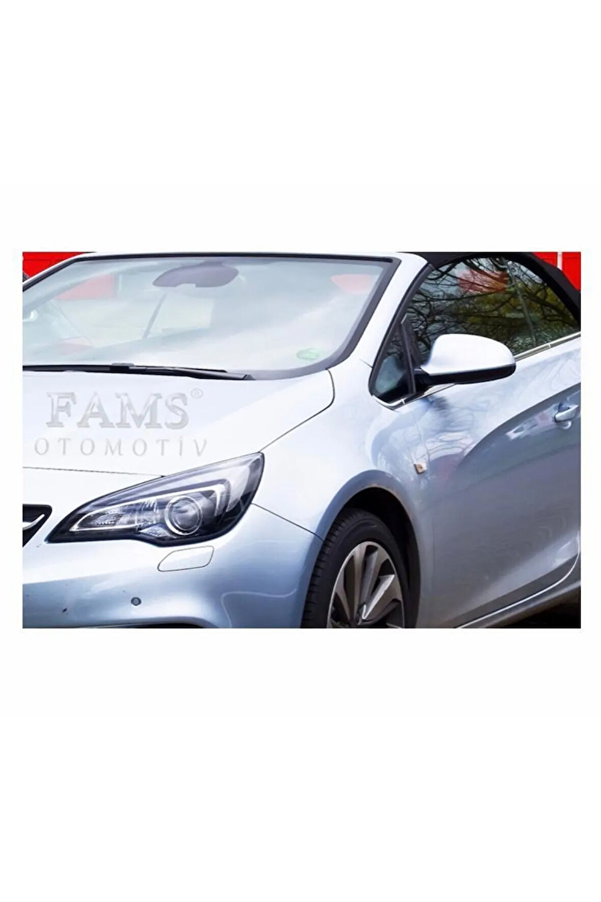 Opel Cascada Krom Ayna Kapağı 2 Prç. 2013 Üzeri P. Çelik
