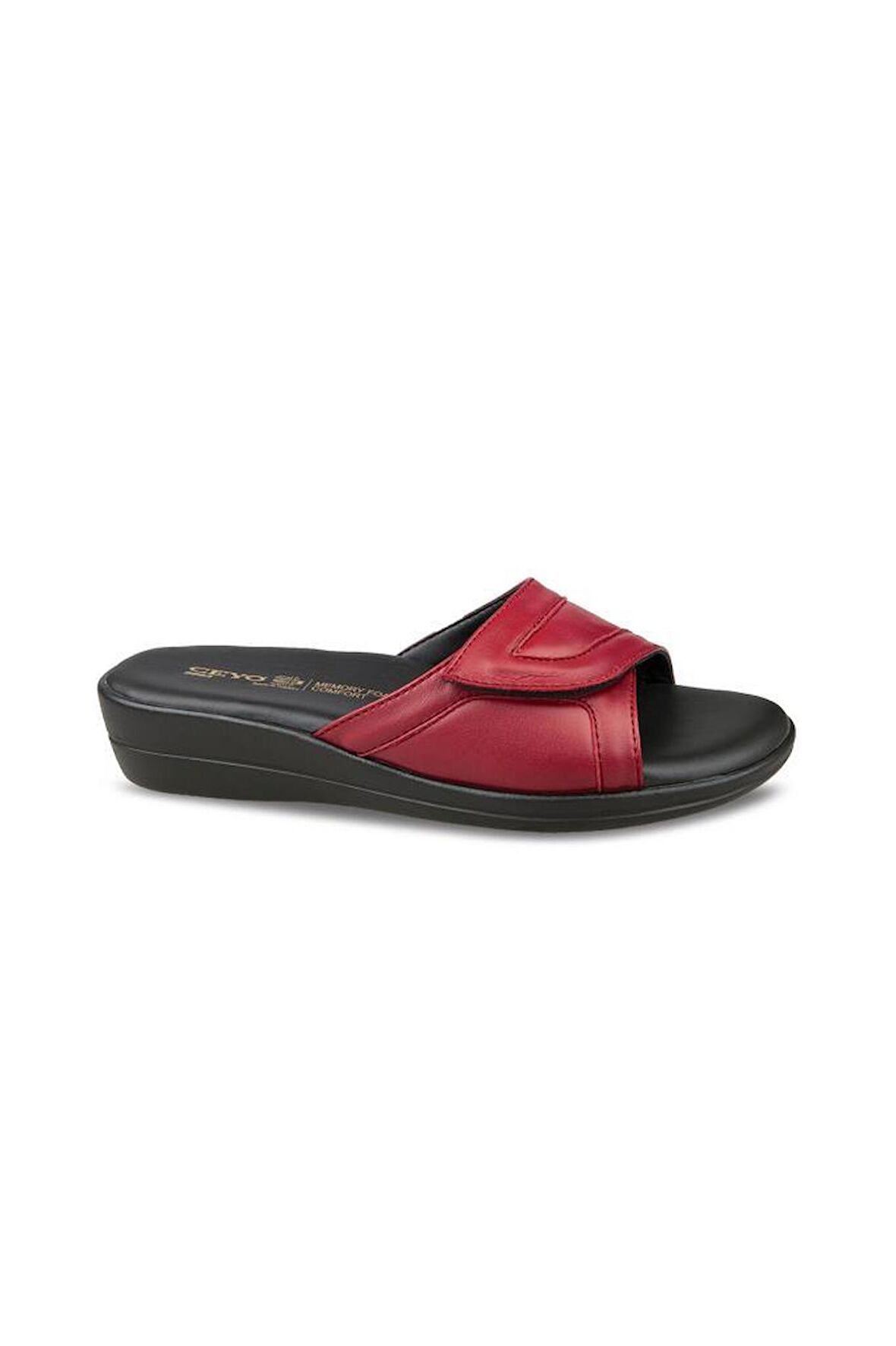 Ceyo 9863-36 Anatomik Taban Cırtlı Kadın Terlik Bordo 36-40 