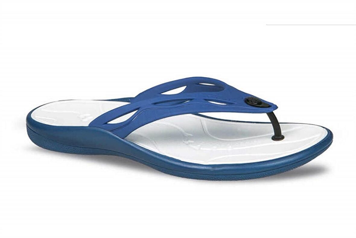 Ceyo New Splash-Z1 Anatomik Suyla Dost Kadın Terlik  Mavi