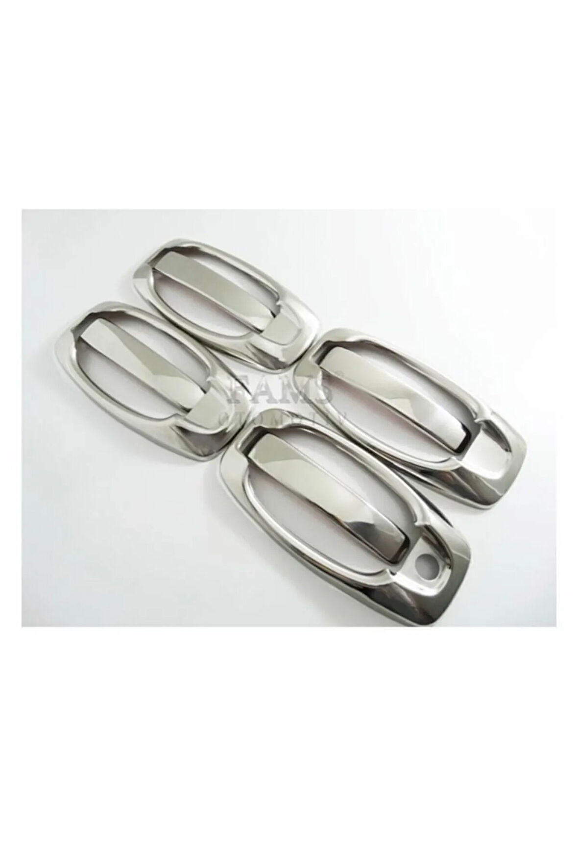 Opel Combo Krom Kapı Kolu Çerçeve 4 Kapı 8 Parça 2011-2018 P.çelik