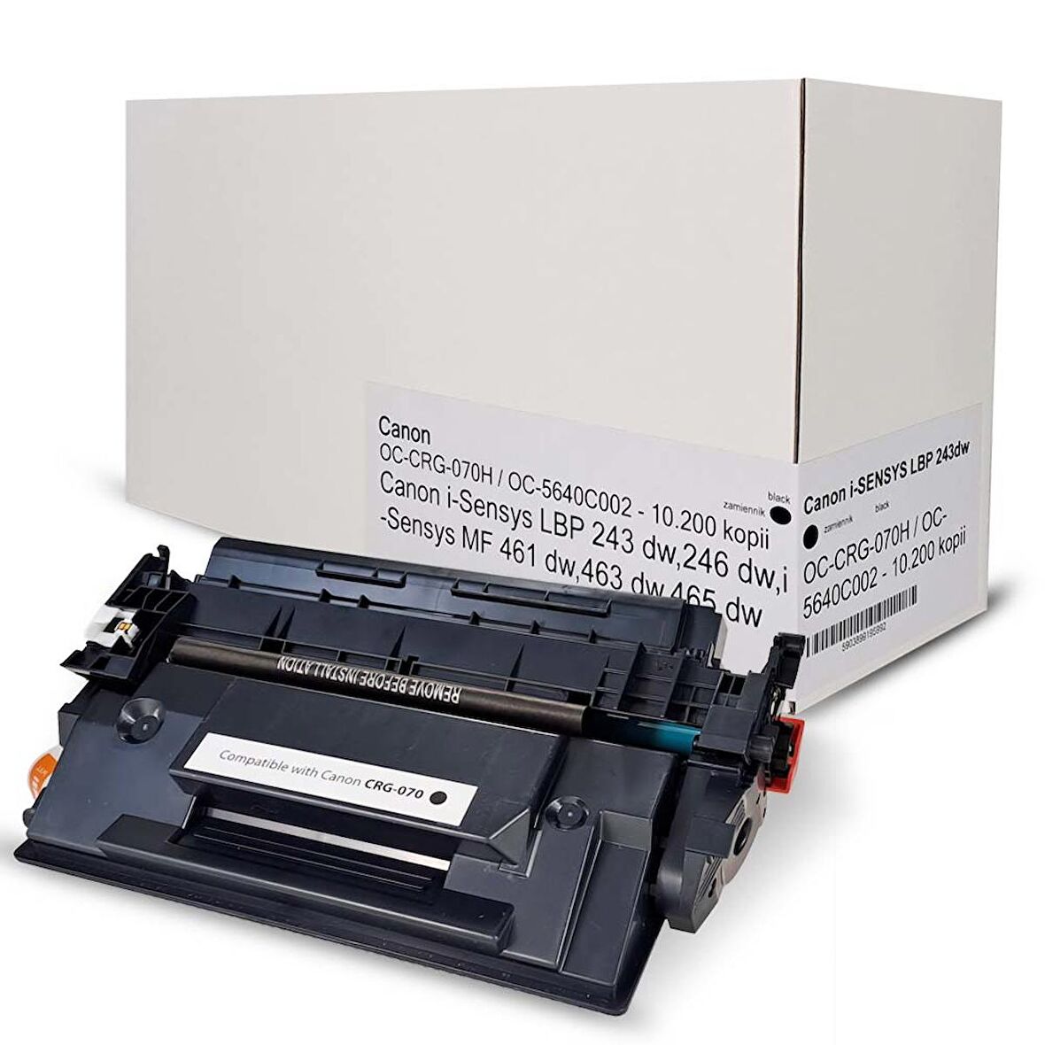 Baskistan Canon CRG-070H Siyah Muadil Toner Çipsiz