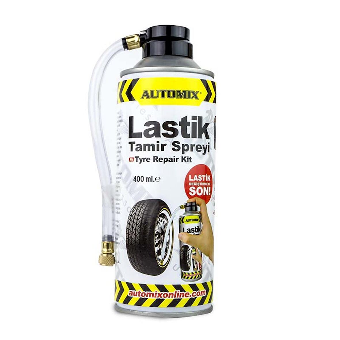 Automix 12830 Araç Lastik Tamir Spreyi 400Ml