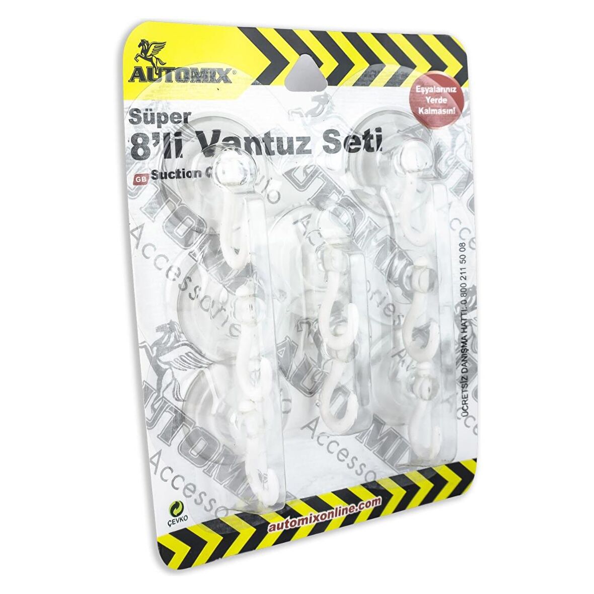 Automix Vantuz Set 8li