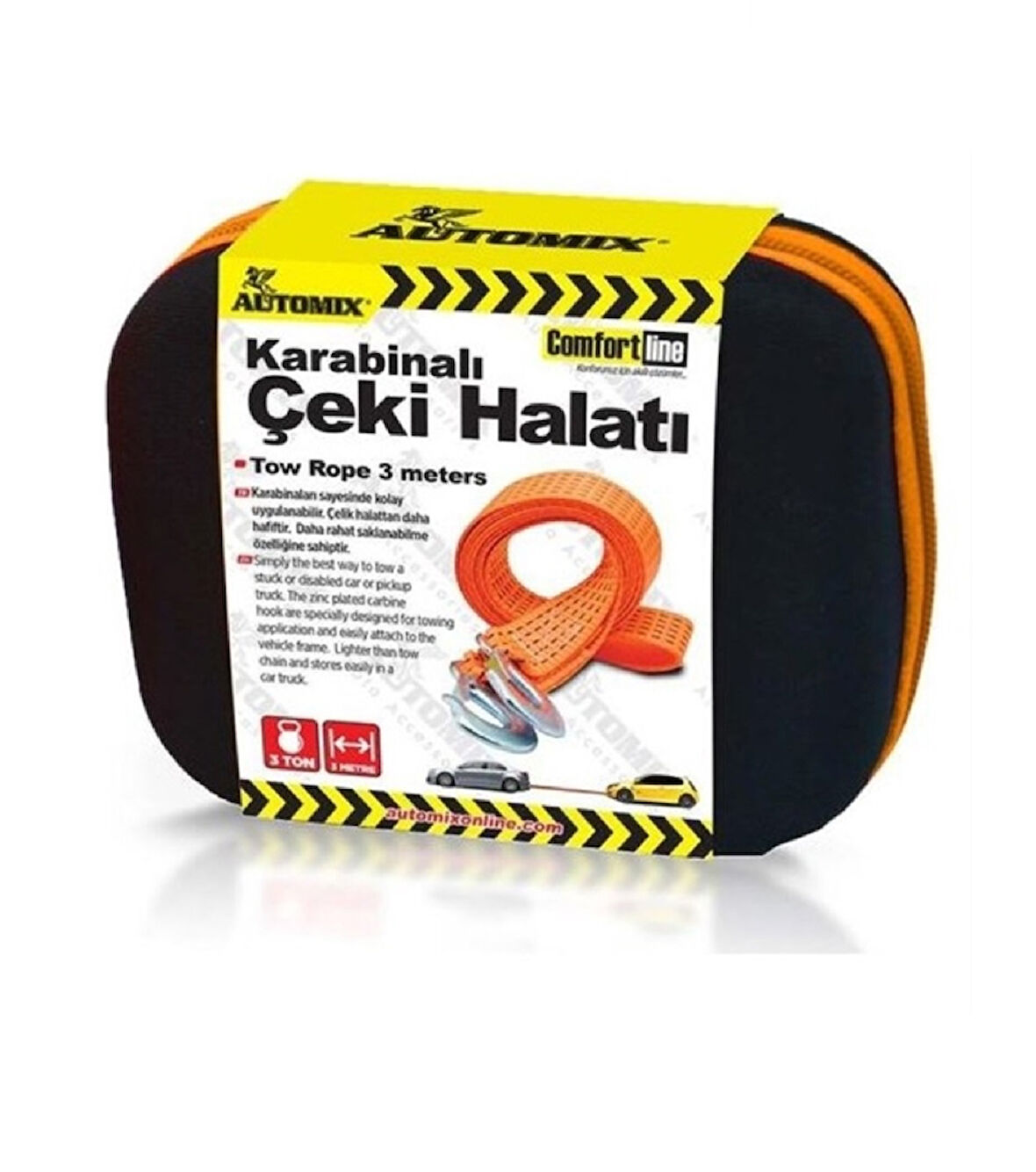 Automix Çeki Halatı Çantalı Lüks Tip