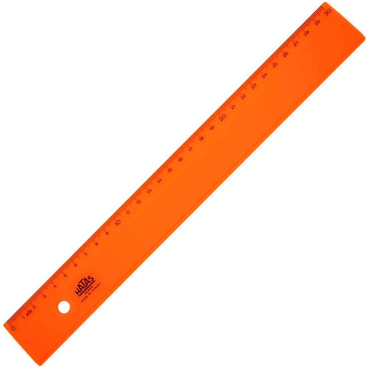 Hatas Geniş Plastik Cetvel Opak 30 cm 0149