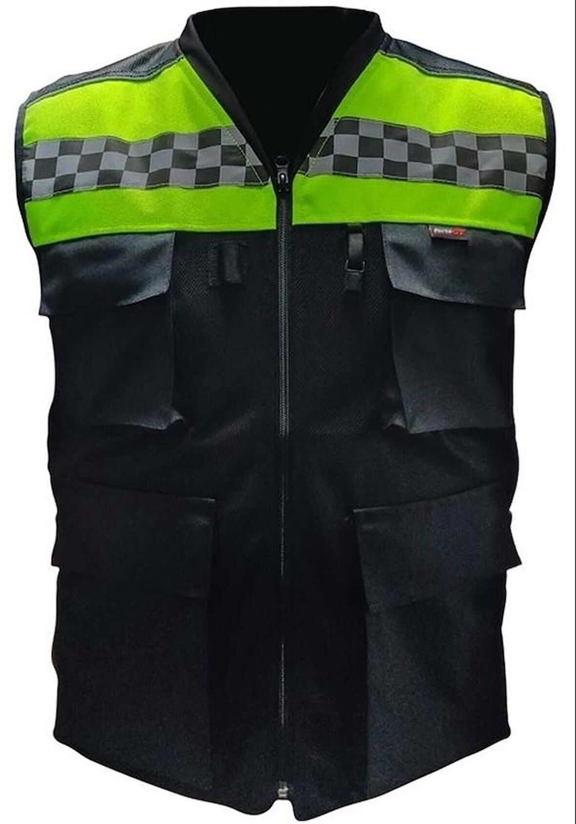 Forte Gt 2001186 Cepli Motosiklet Reflektif Yelek Rüzgara Geçirmez XL Beden