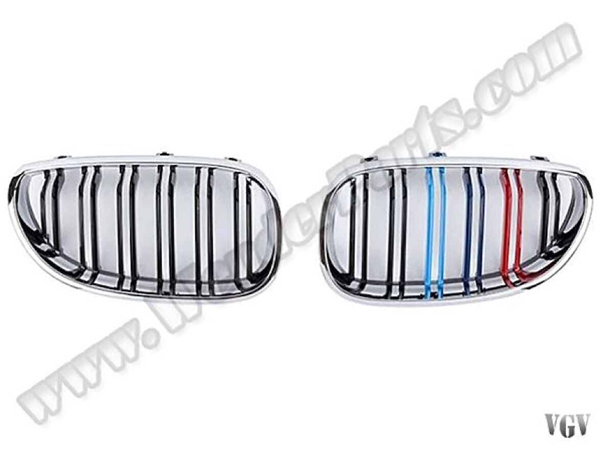 Bmw Panjur Krom Siyah (cift Citalı) M-Renkli Bmw E60 + LCI 04>09 - Wenderparts Ba0603184
