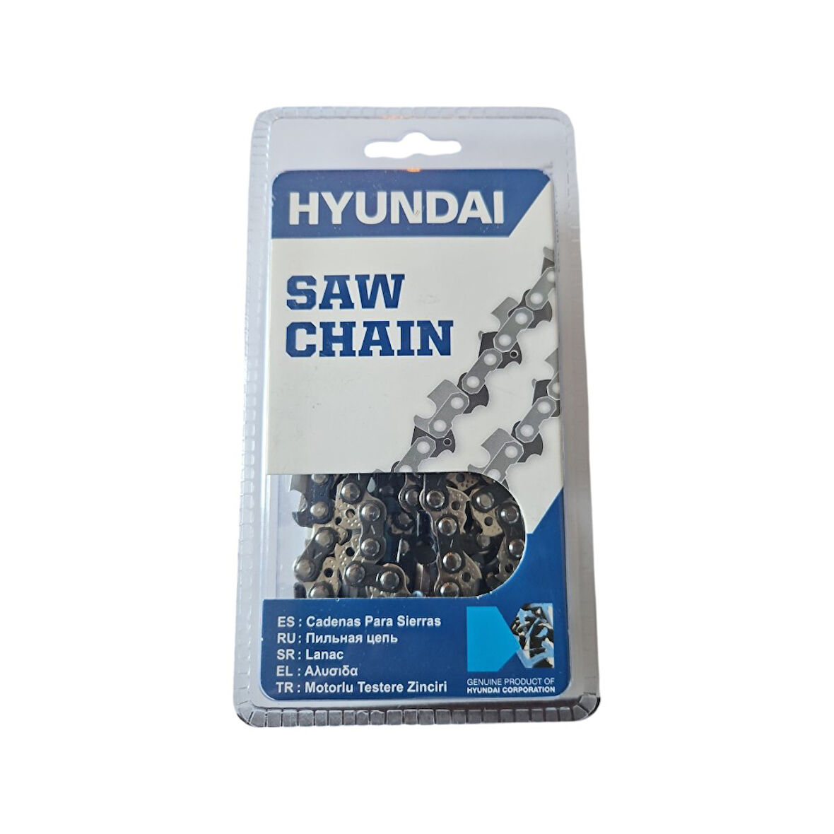 Hyundai 3.25” 1.5 mm 33 Diş Köşeli Kesik Zincir – Motorlu Testere Yedek Parça (Orijinal Uyumlu)