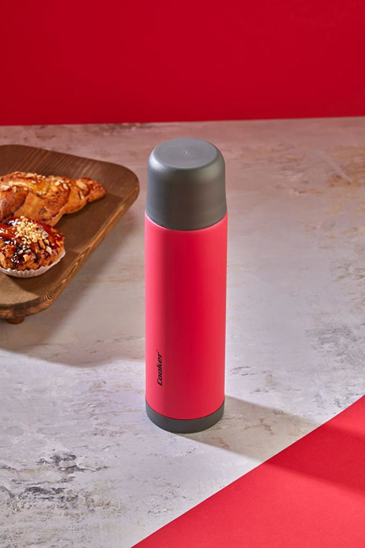 Cooker CKR2001 Trend 0,50 Lt Çelik Çift Katlı Termos Fuşya