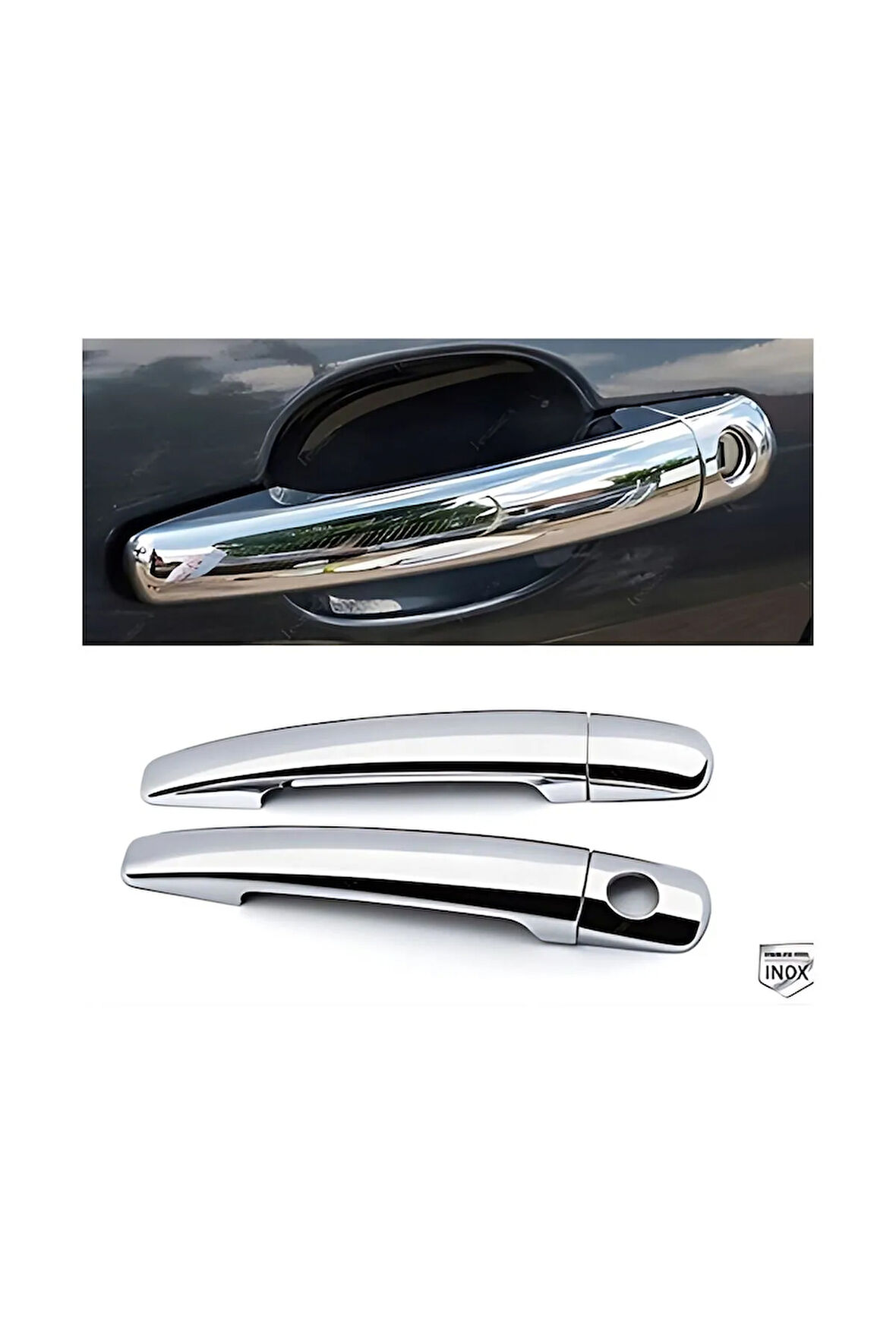 Peugeot 308 Cc Uyumlu Krom Kapı Kolu 2 Kapı 2007-2013 Arası P. Çelik Uyumlu