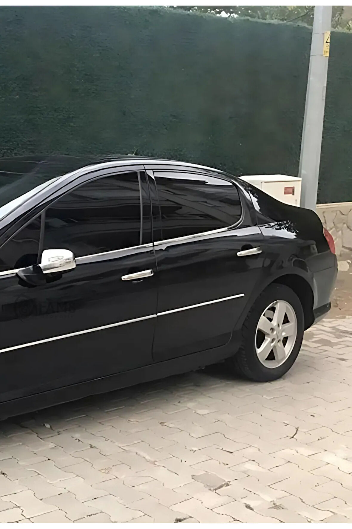 Peugeot 407 Krom Kapı Kolu 4 Kapı 2004 Üzeri Paslanmaz Çelik