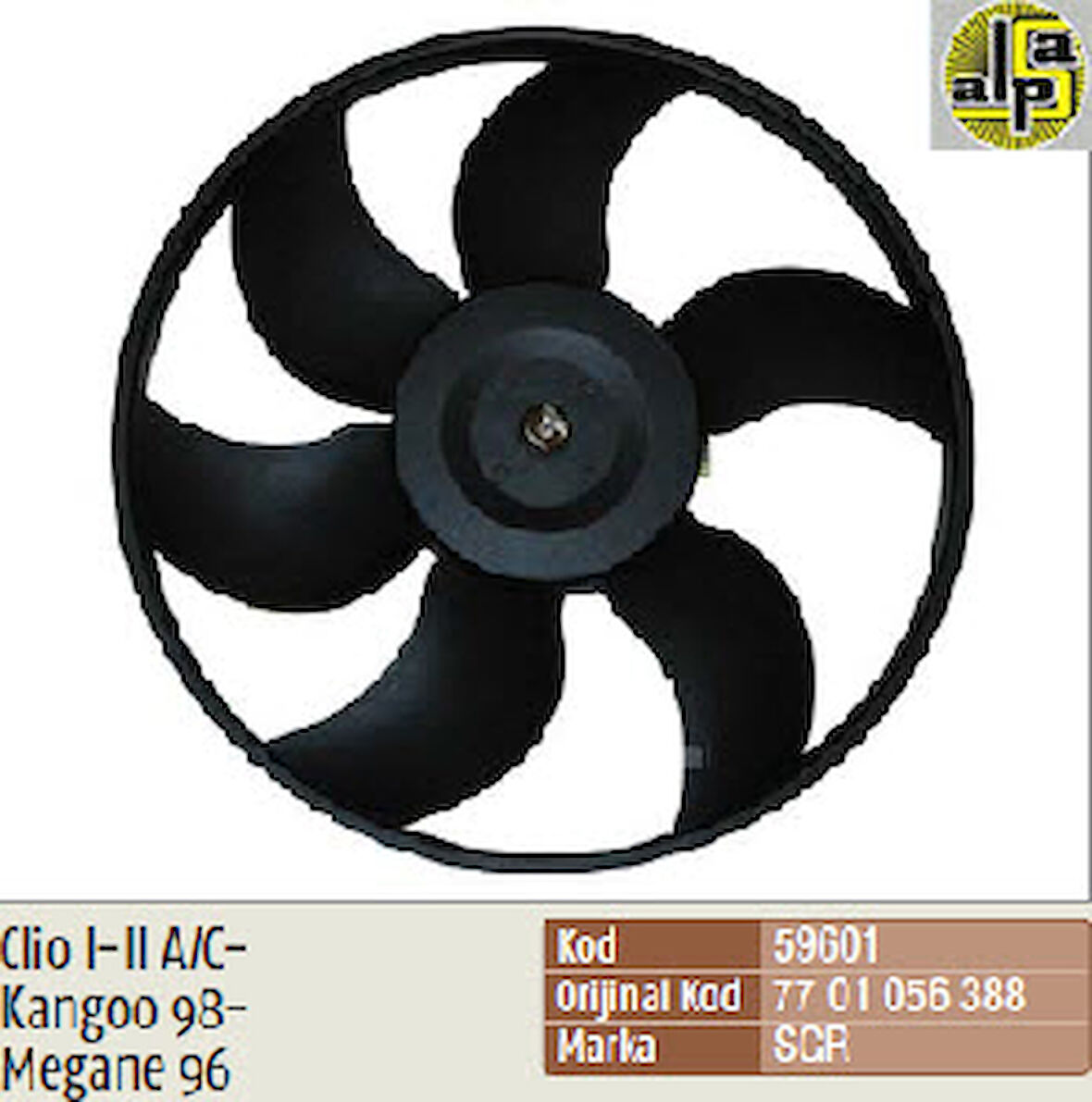 Unıversal Fan Motoru>clıo II - Sgr-59601
