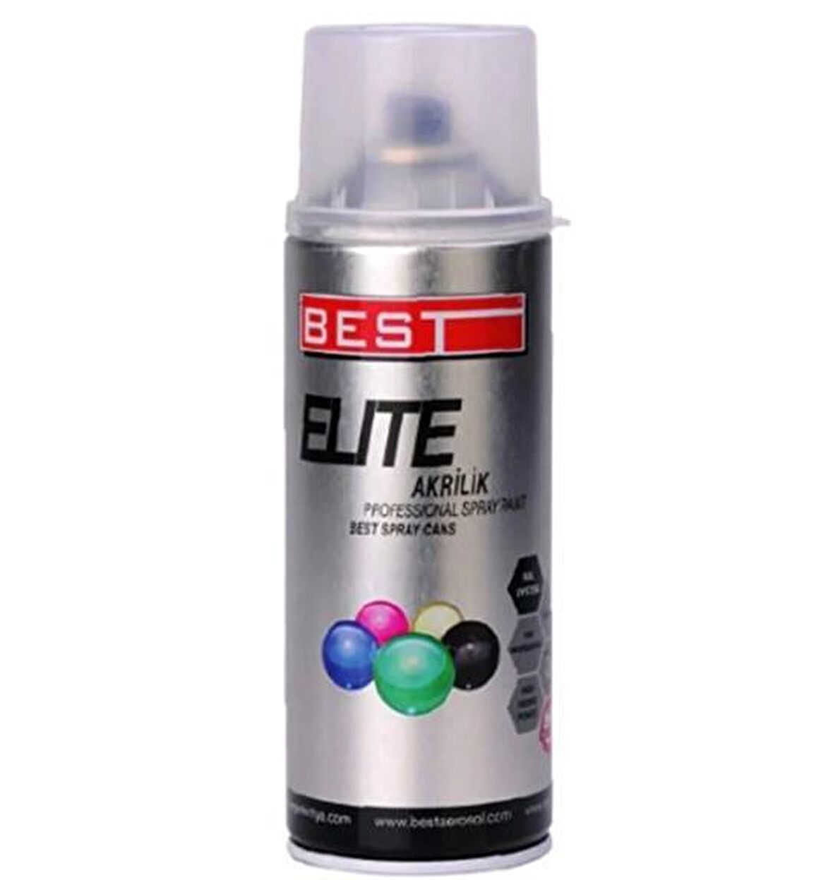 Best Elite 9301 Beyaz Eşya Beyazı Akrilik Sprey Boya 400 ml