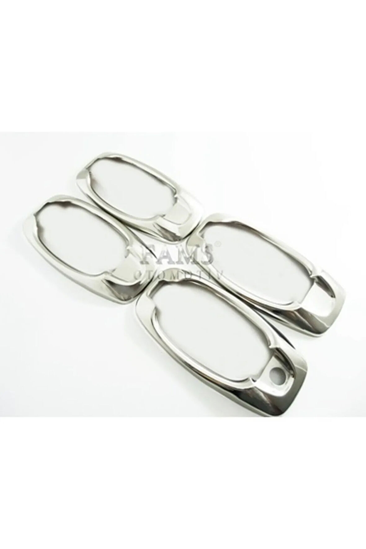 Peugeot Bipper Krom Kapı Kolu Çerçevesi 4 Kapı 2008 Üzeri P.çelik