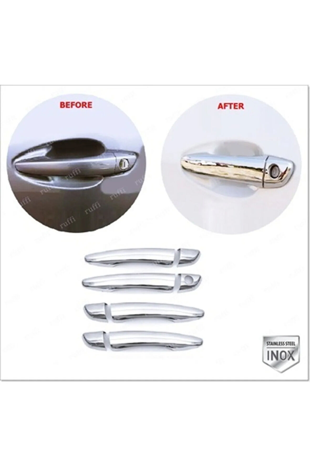 Peugeot 508 Krom Kapı Kolu 4 Kapı 2010-2018 Arası P.çelik