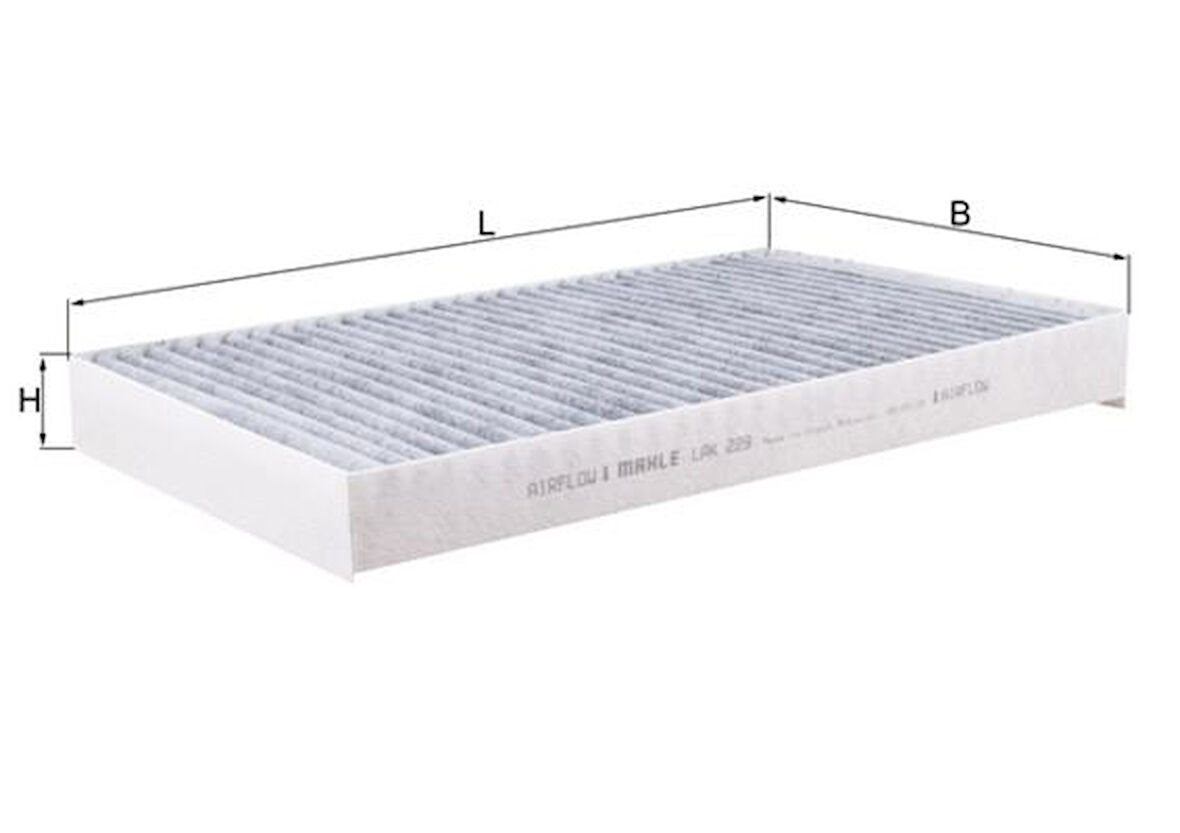 Mercedes Polen Filtresi - Karbonlu - Mhl Lak229