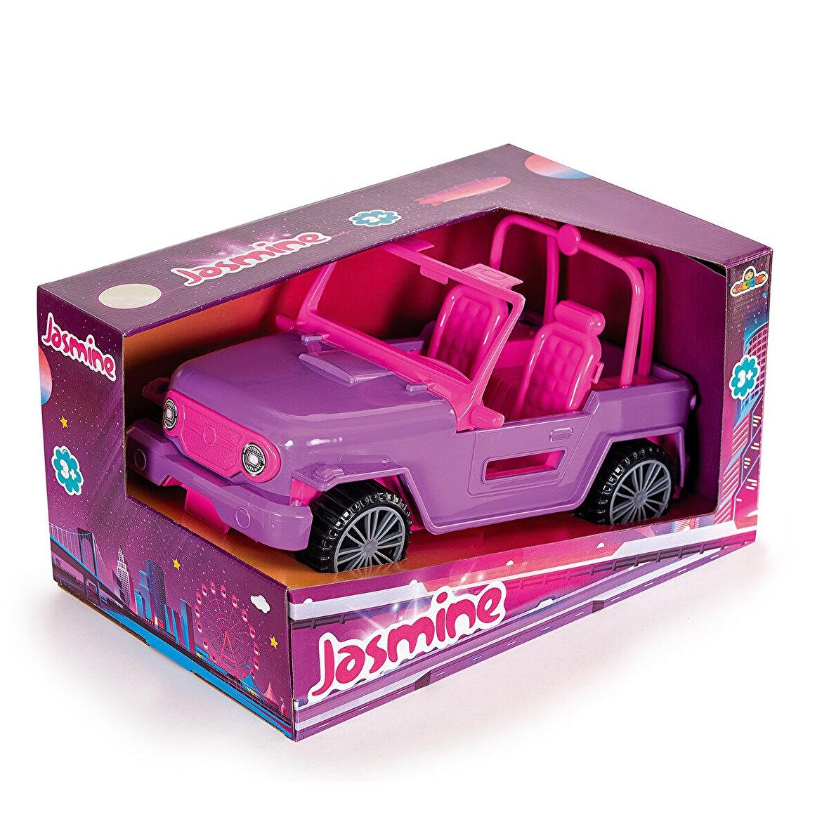 Jasmine Jeep-Pembe-Turkuaz