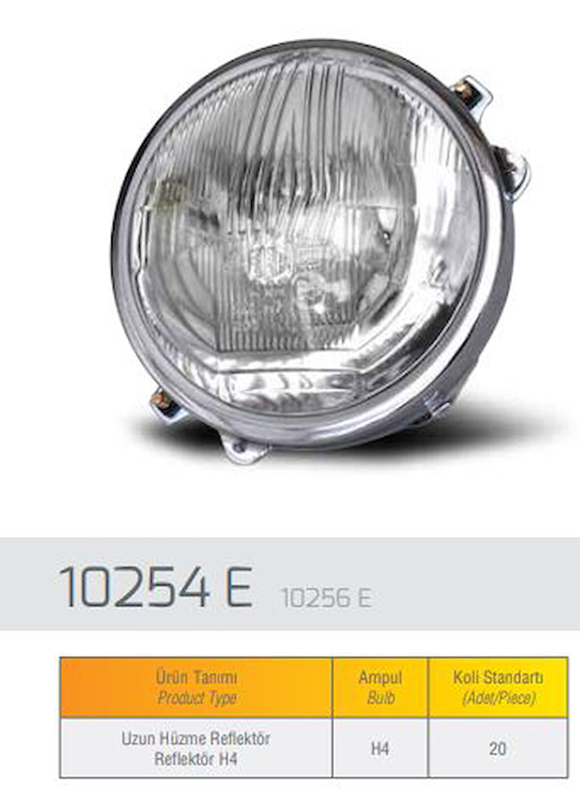 Renault Eski Reflektor Cerceveli Dis R12 - Farba 10254d