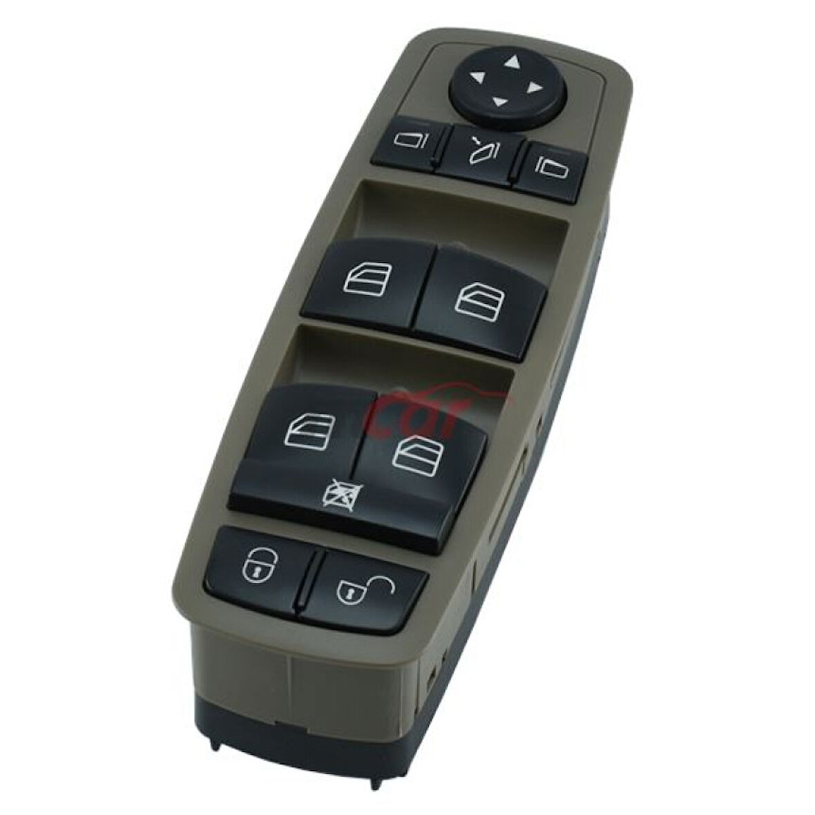 Mercedes Cam Acma Salteri On Sol (komple, Kahverengi, Ayna Katlamalı) A-Class W169 04>12 B-Class W245 05>11 - Kraw An-538b