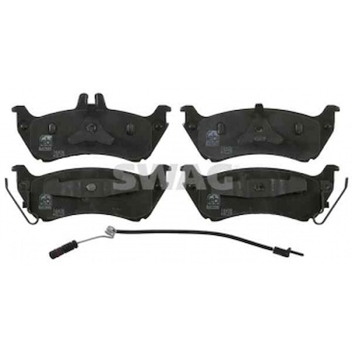 Mercedes Fren Balatası On A-Class W169 04>12 B-Class W245 05>11 - Swag 10916529