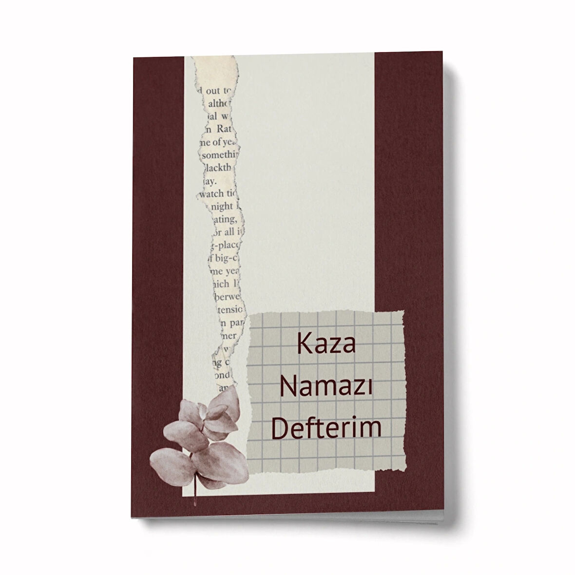 Kaza Namazı Defterim - Bordo