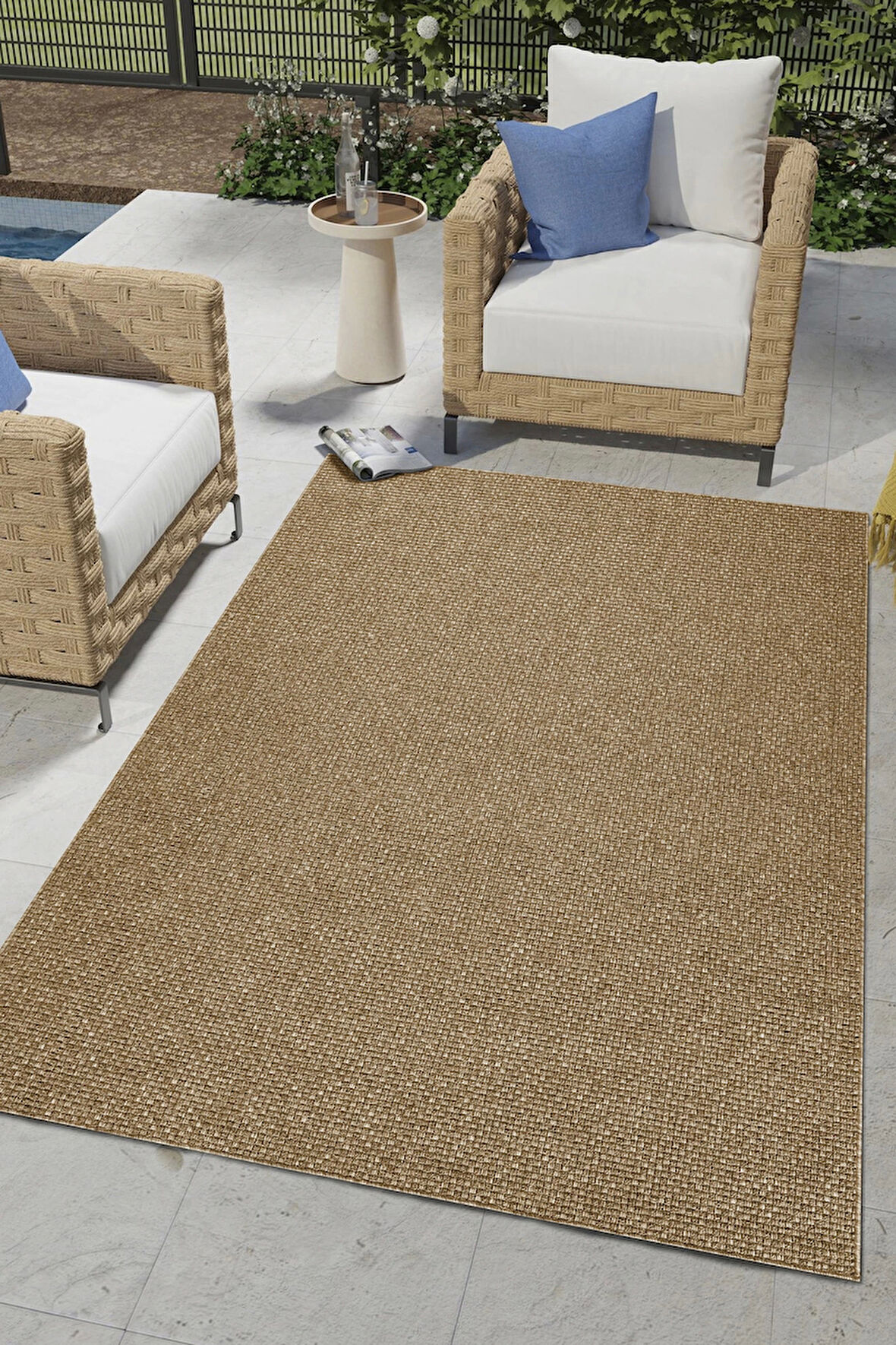 BOUCLE Naturel Sisal Jüt Halı Modern Hasır Kilim Oturma Odası Salon Mutfak Balkon Yolluk Halısı Jüt