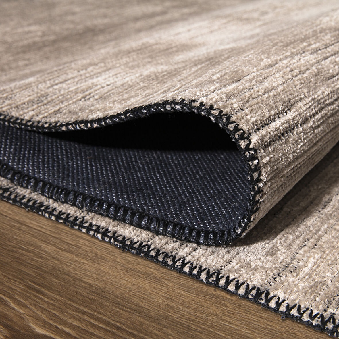 MİLANO ML108 Bej Leke Tutmaz Antialerjik Yıkanılabilir Dokuma Dekoratif Halı Kilim Yolluk