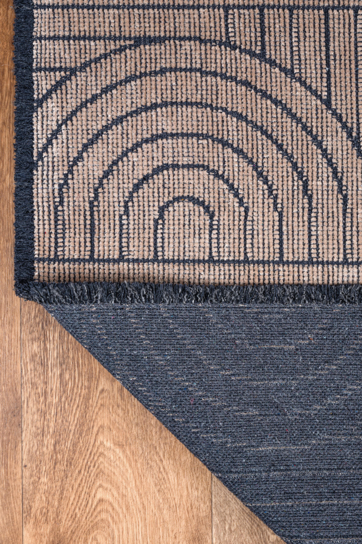 TROY Yıkanabilir Kaydırmaz, Pamuk Dokuma, Premium Kalite Salon&mutfak&yemek Odası Kilimi TY112-Bej