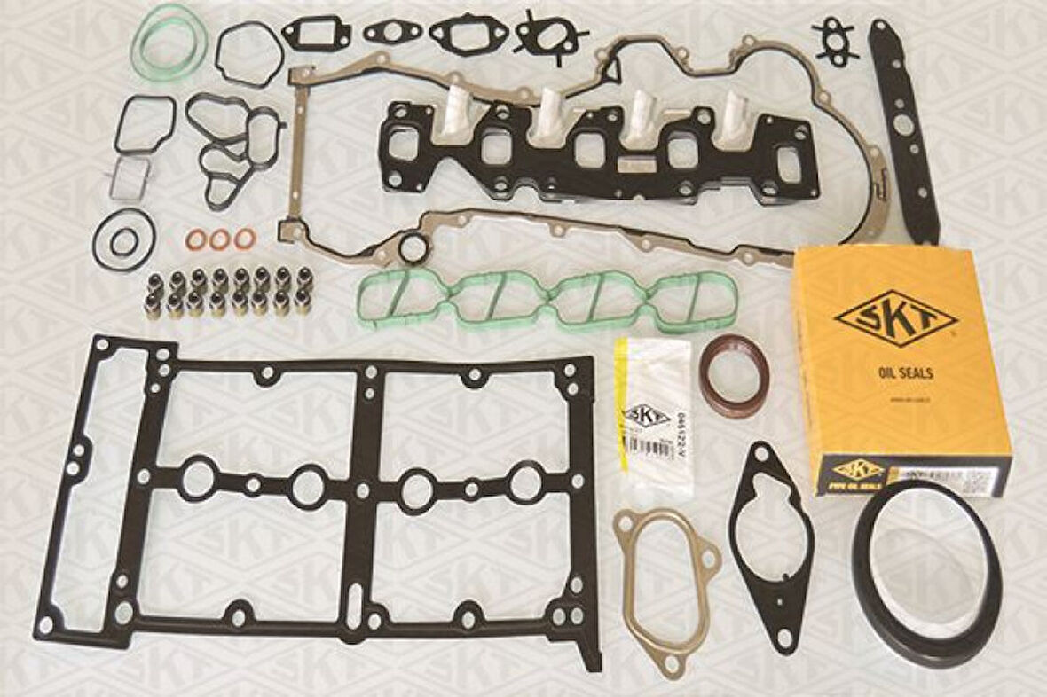 Fiat Takım Conta - Fkm (viton) Keçeli - Silindir Kapak Contasız - Skt 4c-005-11