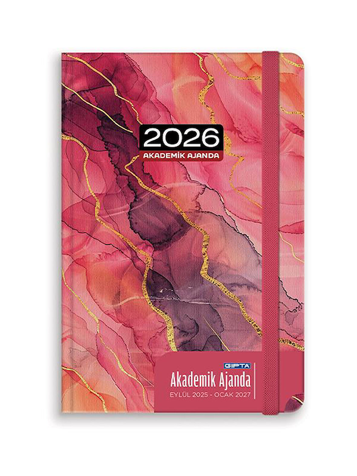 Gıpta 2025 Eylül-2026 Aralık DİKİŞLİ Akademik Ajanda 17X24 Cm  Model-2