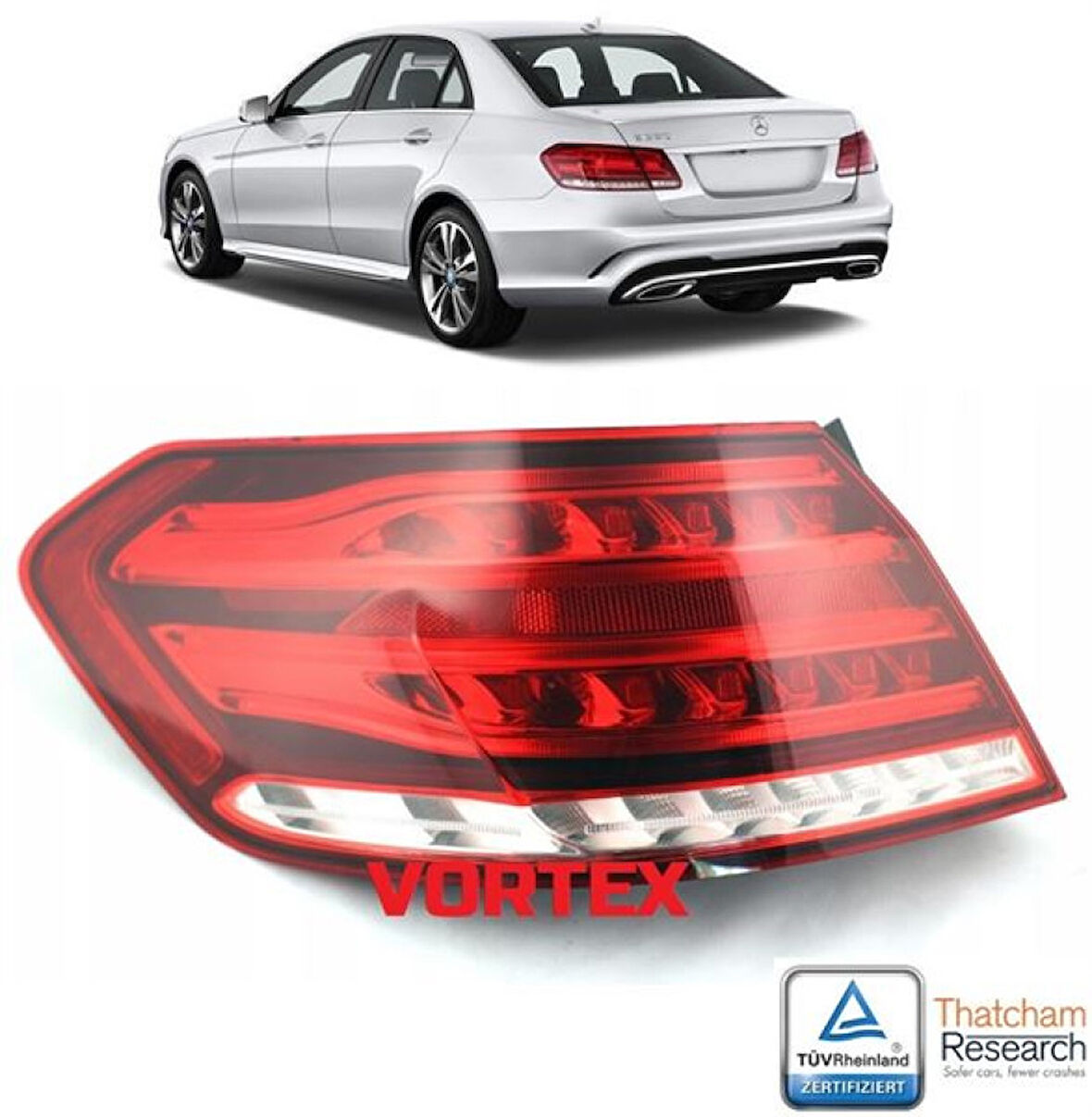 Mercedes Stop Lambası Dis Sol W212 13> - Vortex V2206241