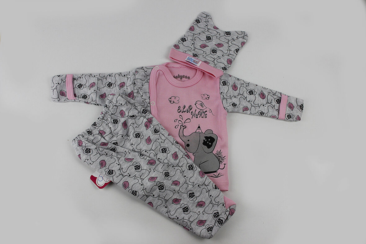 Kaniviçe Nakışlı Üçlü Zıbın Takım