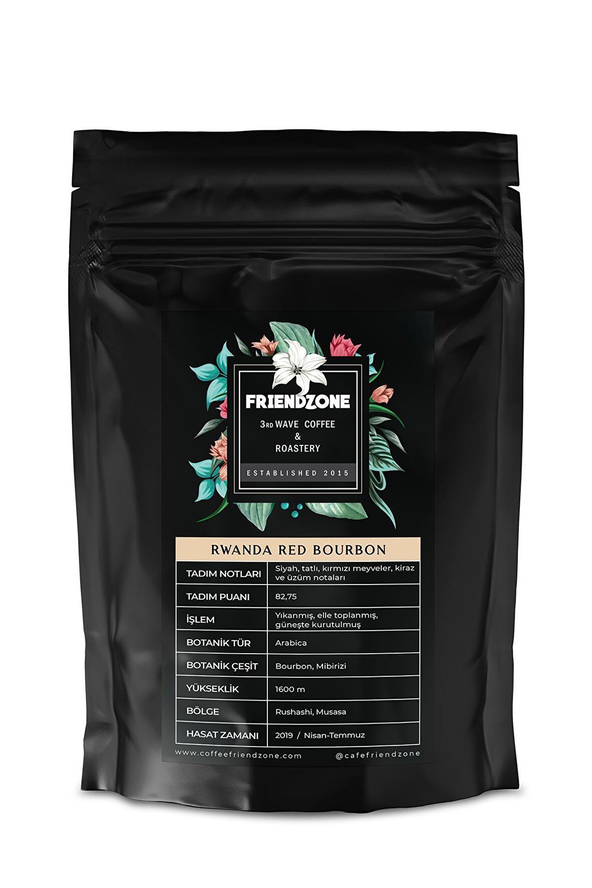 Rwanda Musasa Red Bourbon Yöresel Kahve 500 Gr