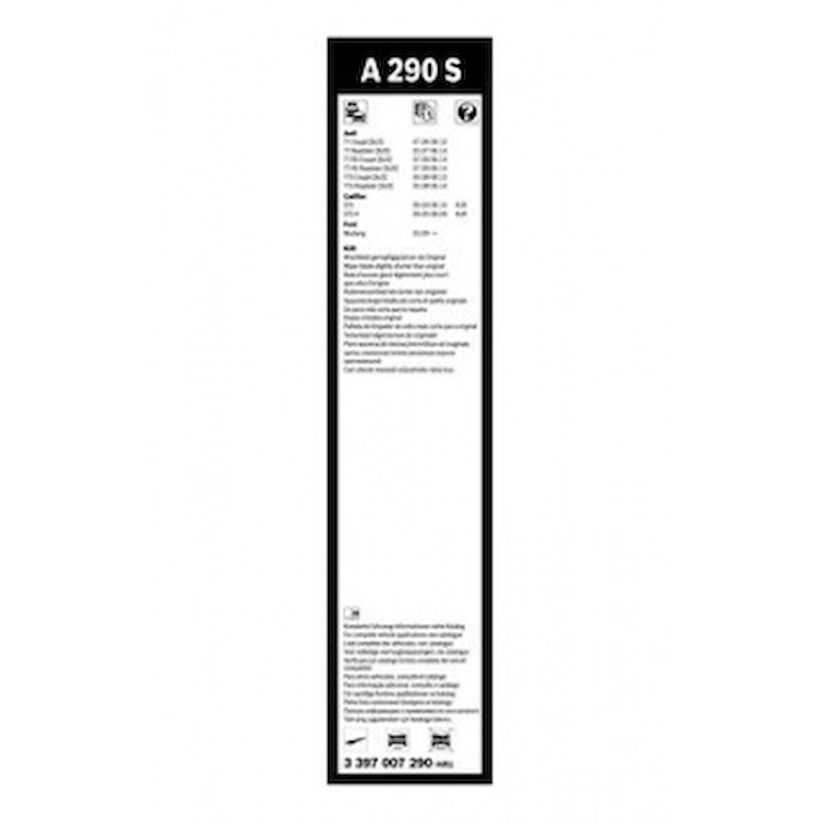 Mercedes Silecek Süpürgesi Ön Takım - 550 / 530 MM - Bch 3397007290