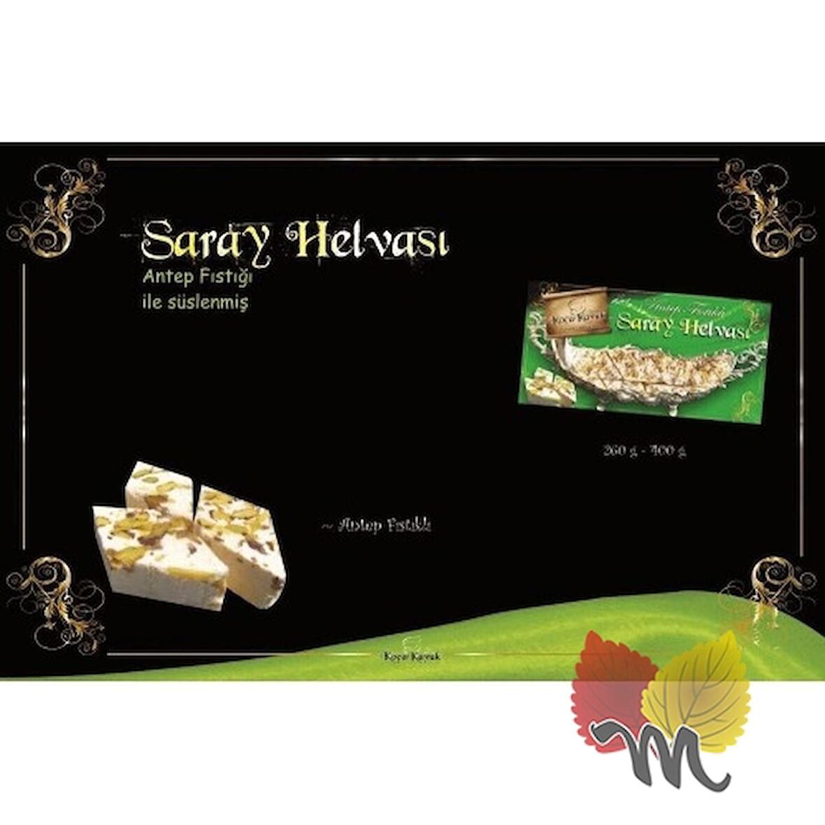 SARAY HELVASI ANTEP FISTIKLI 260 GR