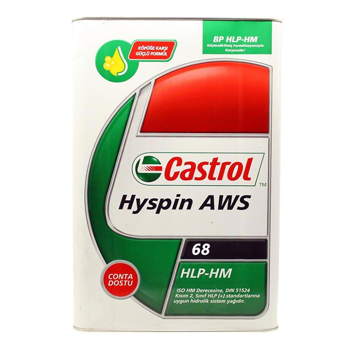 Castrol Hyspin AWS 68 16 Kg Aşınma Önleyici Hidrolik Sistem Yağı