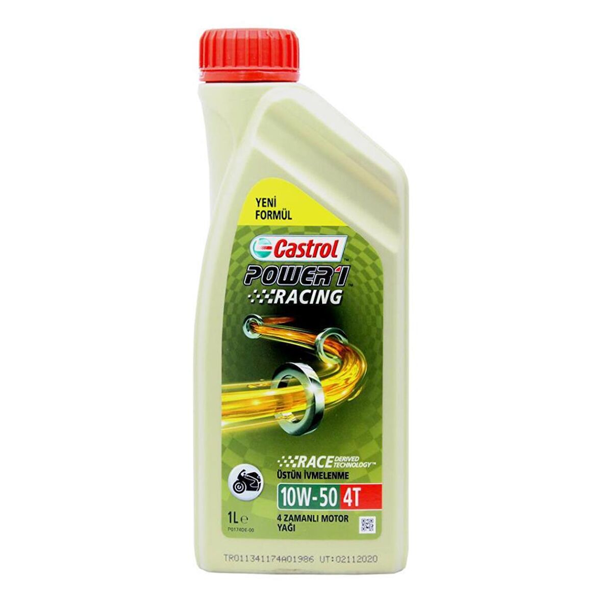 Castrol Power 1 Racing 10W-50 4T 1 Lt Motosiklet Yağı