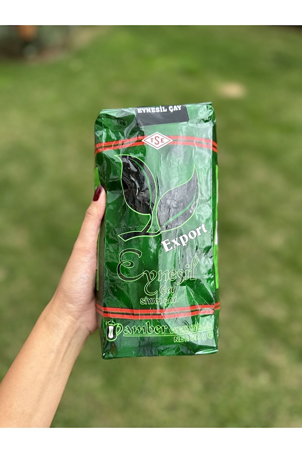 Amber Eynesil Export 1.Kalite Doğal Çay 10 kg Koli