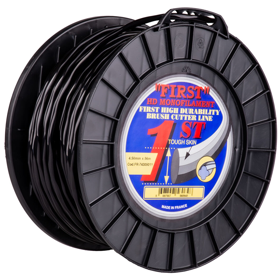 First Misina 4.5mm 56mt Siyah Burgulu Weibang