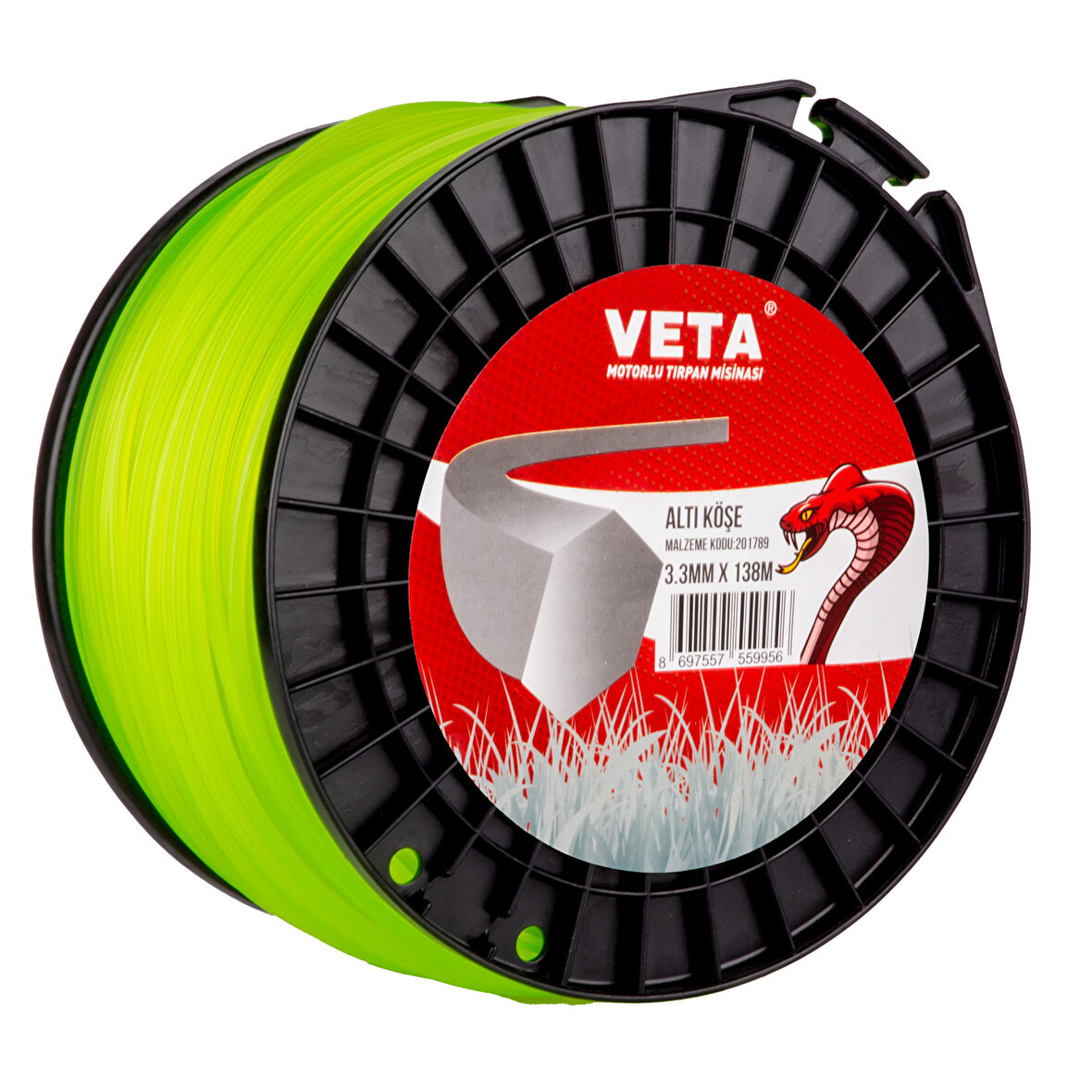VETA MİSİNA 3.3mm 138mt SARI KÖŞE