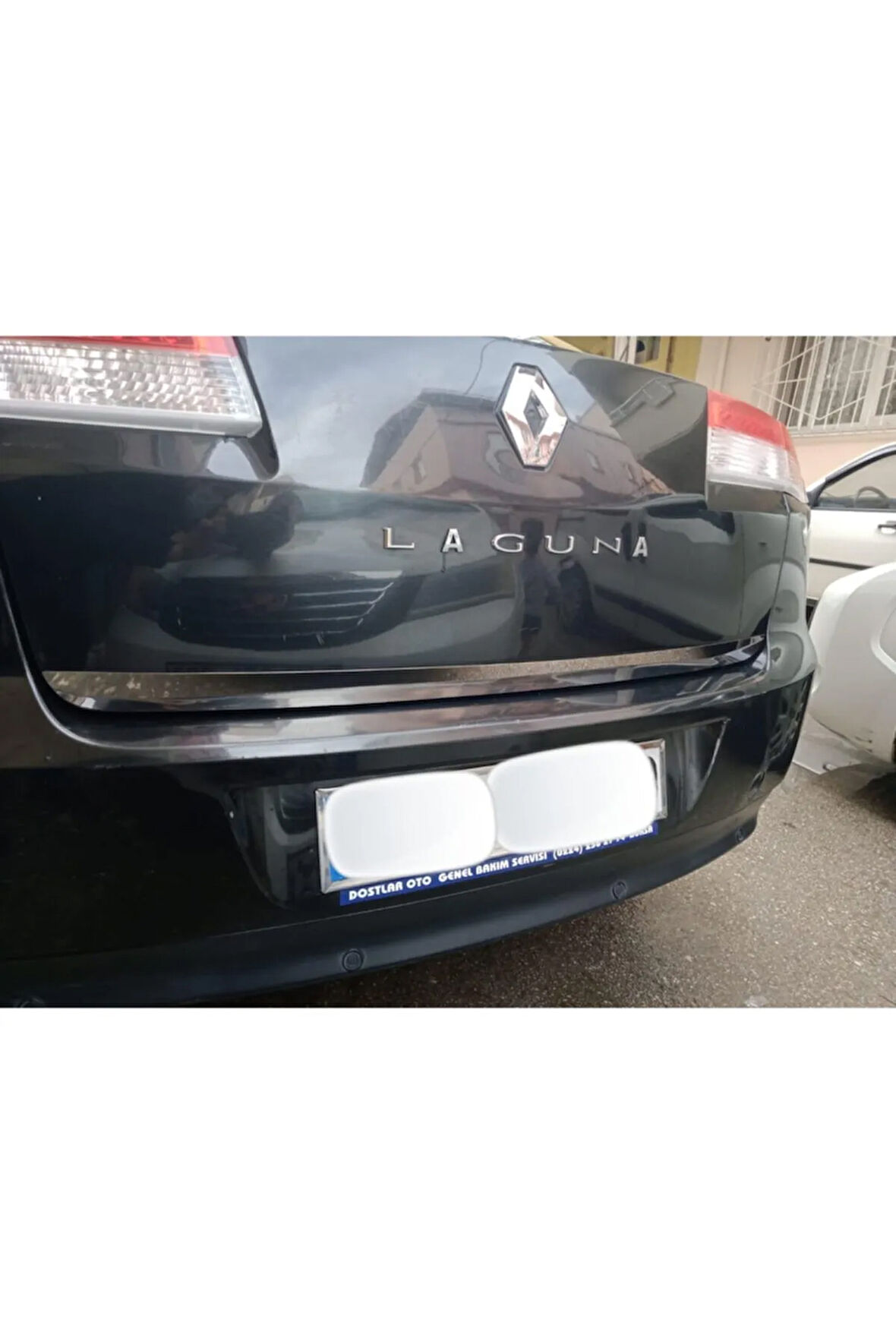 Renault Laguna 3 Uyumlu Krom Bagaj Alt Çıtası 2008 Ve Üzeri P.çelik uyumlu
