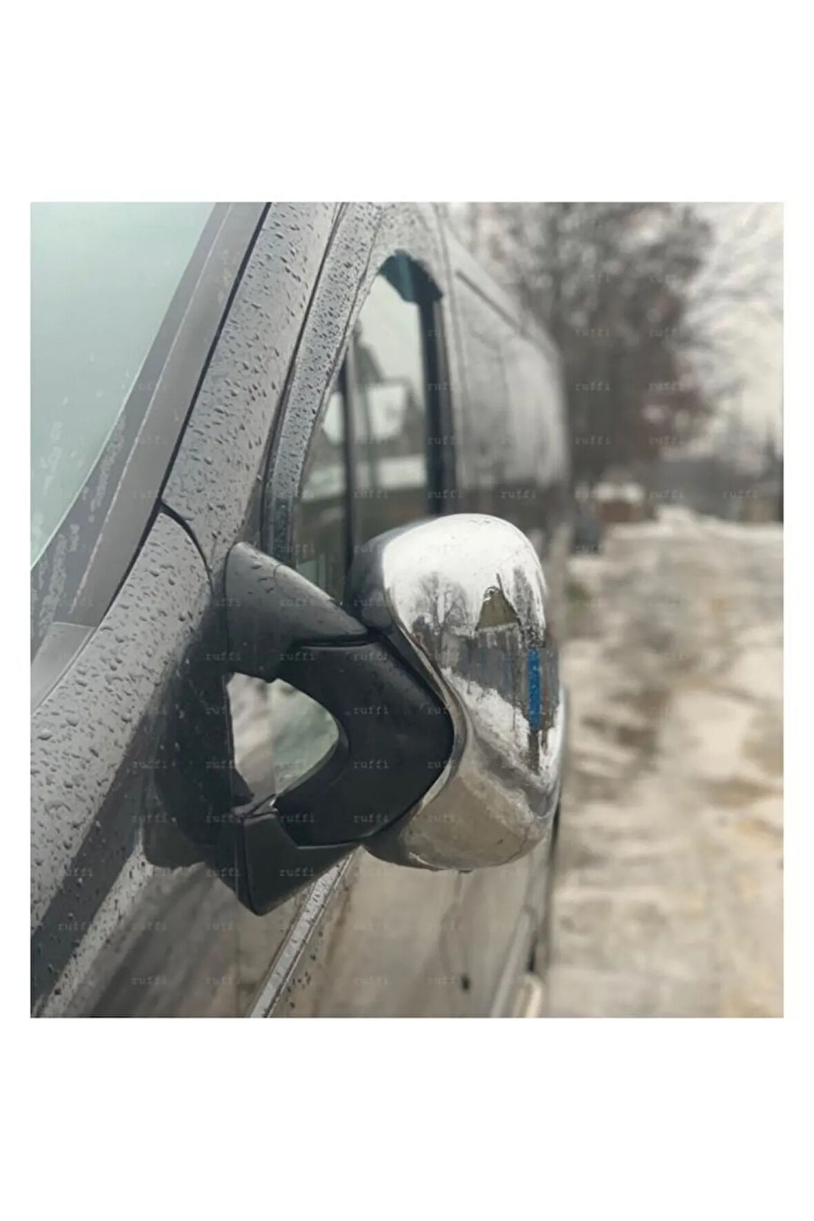 Renault Trafic Krom Ayna Kapağı 2 Parça 2001-2014 Paslanmaz Çelik