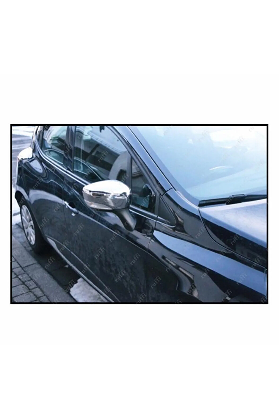 Renault Clıo 4 Hb Krom Ayna Kapağı 2 Prç. 2012 - 2019 Arası P.çelik